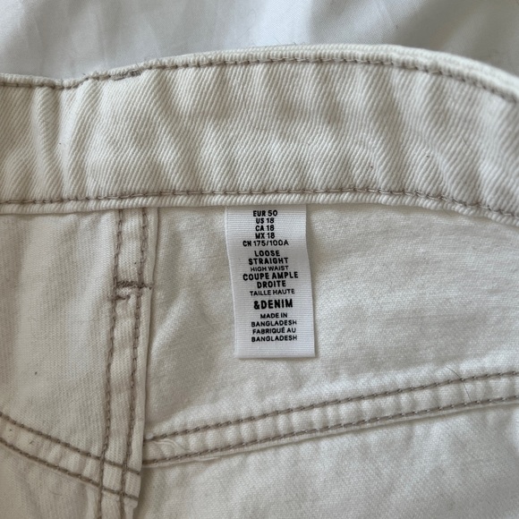 SIZE 18 | H&M White Jeans - Picture 3 of 3
